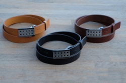 Formal leather belt brown no. 3 - kopie - kopie