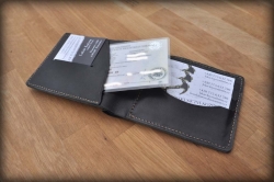 LK Kožená peněženka malá hnědá - kopie - kopie