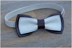 LK leather bow tie - kopie