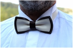 LK leather bow tie - kopie