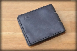 LK Kožená peněženka klasická černá