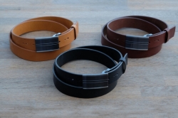 Formal leather belt brown no. 3 - kopie - kopie - kopie