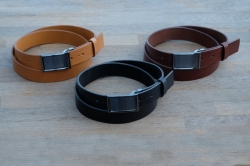 Formal leather belt brown no. 3 - kopie - kopie - kopie - kopie