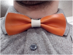 LK leather bow tie - kopie