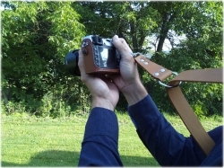 LK leather camera strap