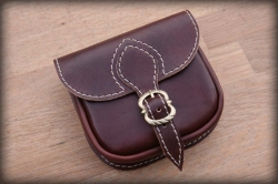 LK leather carrying case brown