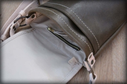 LK Kožená příruční taška přes rameno