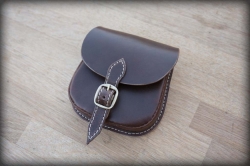 LK leather carrying case brown - kopie