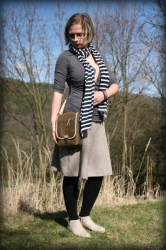 LK leather handbag medium size